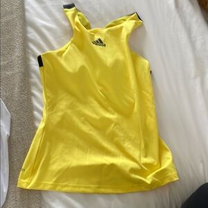Adidas Women's Yellow tennis Tank Top